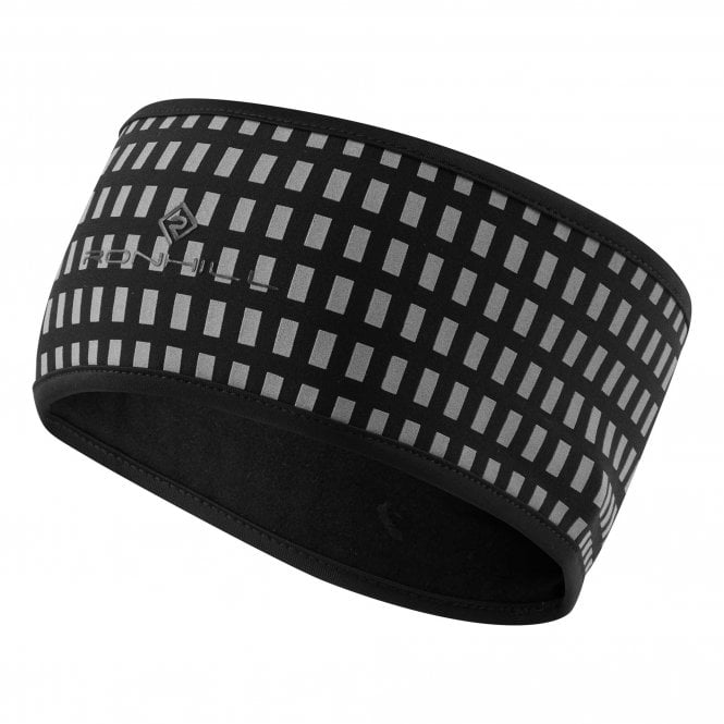 Afterhours Headband Black/Bright White/Reflect